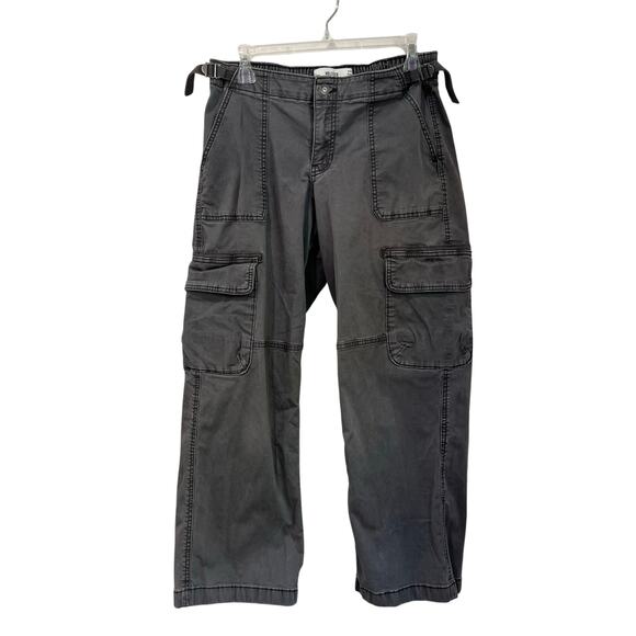Hollister Cargo Pants Gray Utility Streetwear Size 29 Short - Picture 1 of 5